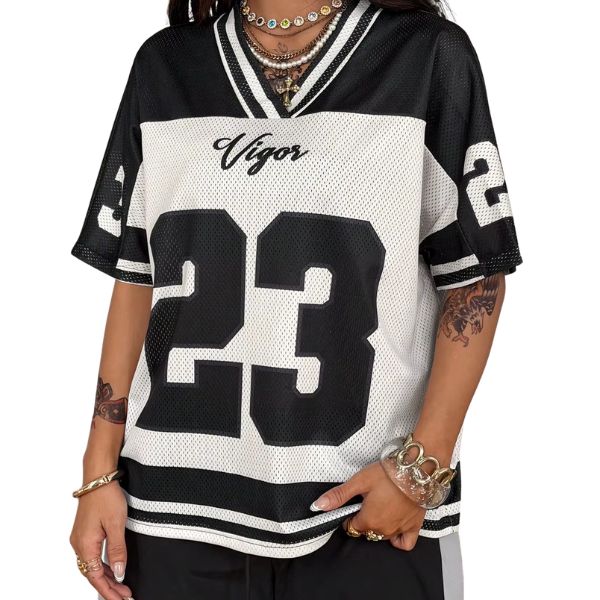 Camiseta Oversized Feminina Vigor 23