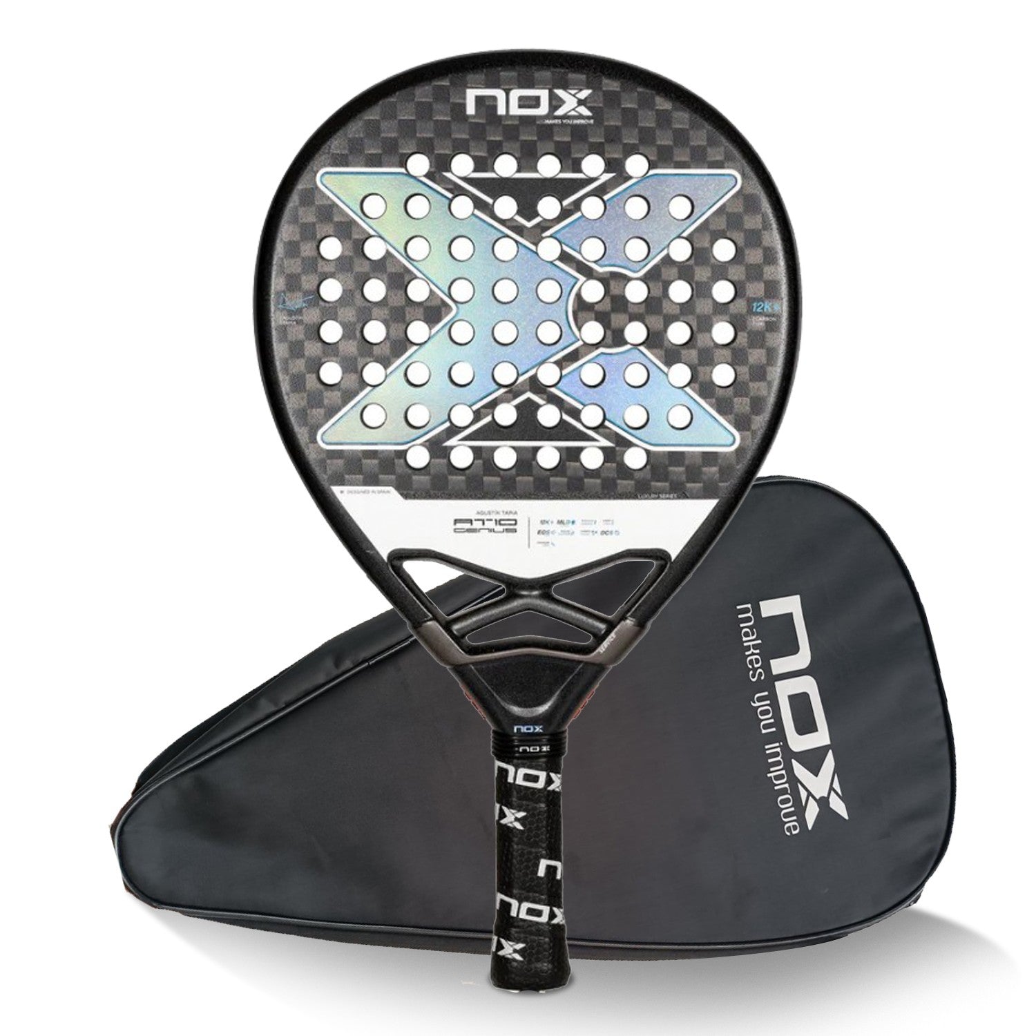 Raquetes de Padel NOX em Fibra de Carbono