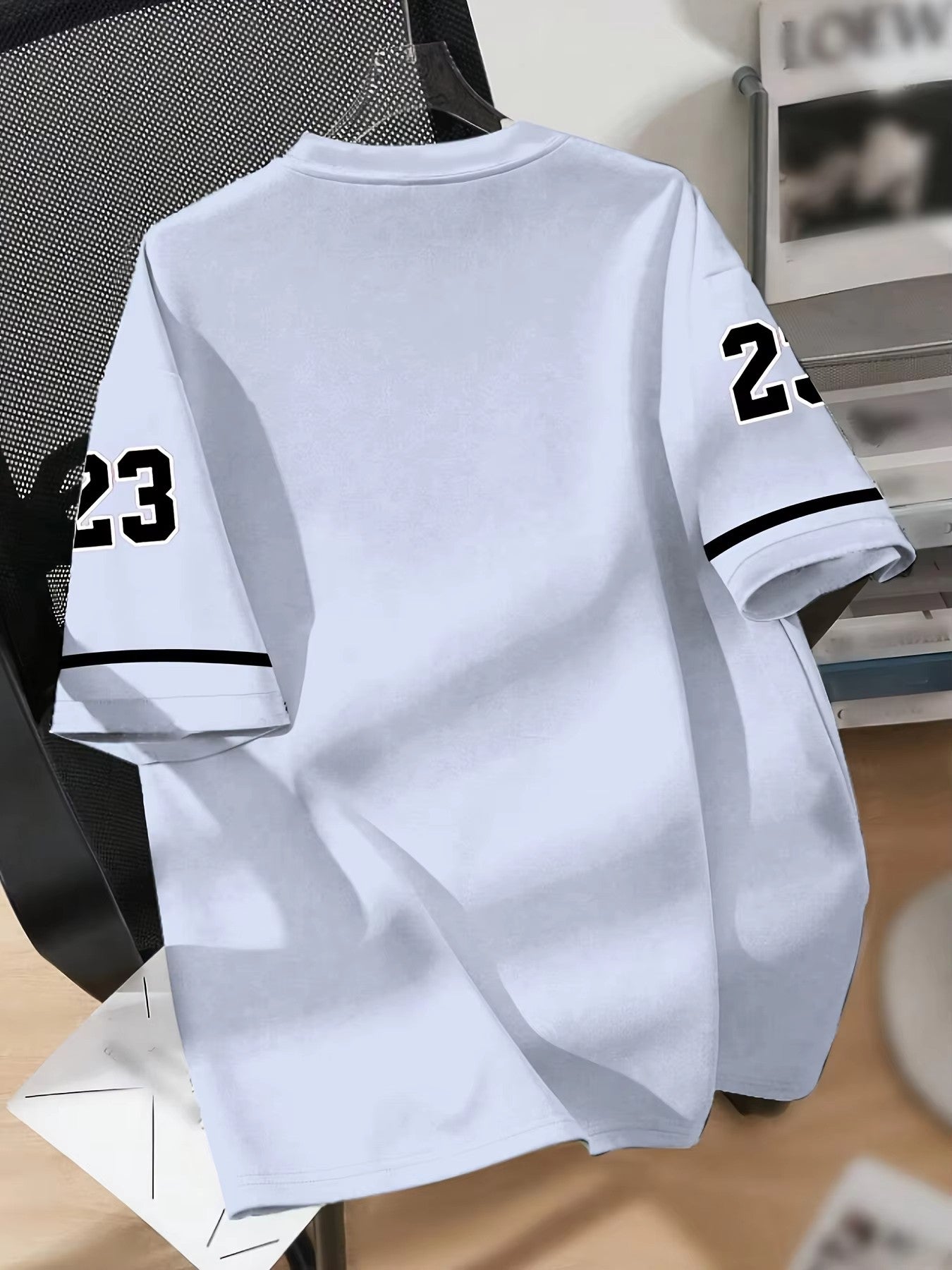 Camisa de basquete masculina Los Angeles