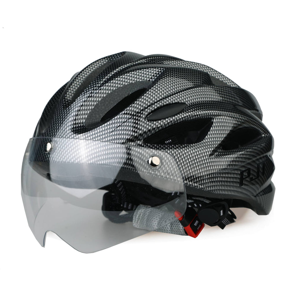Capacete de Ciclismo PJT com Viseira Magnética