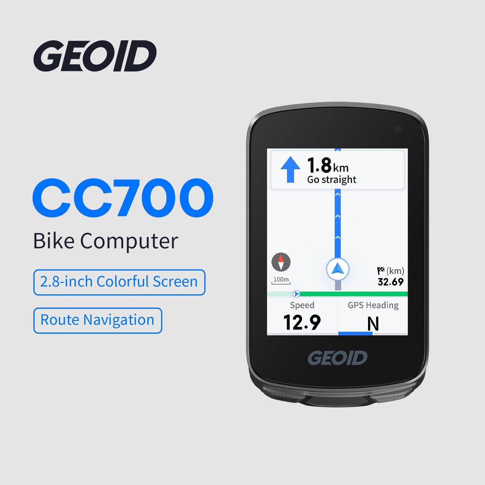 GEOID CC700 GPS Computador BIKE