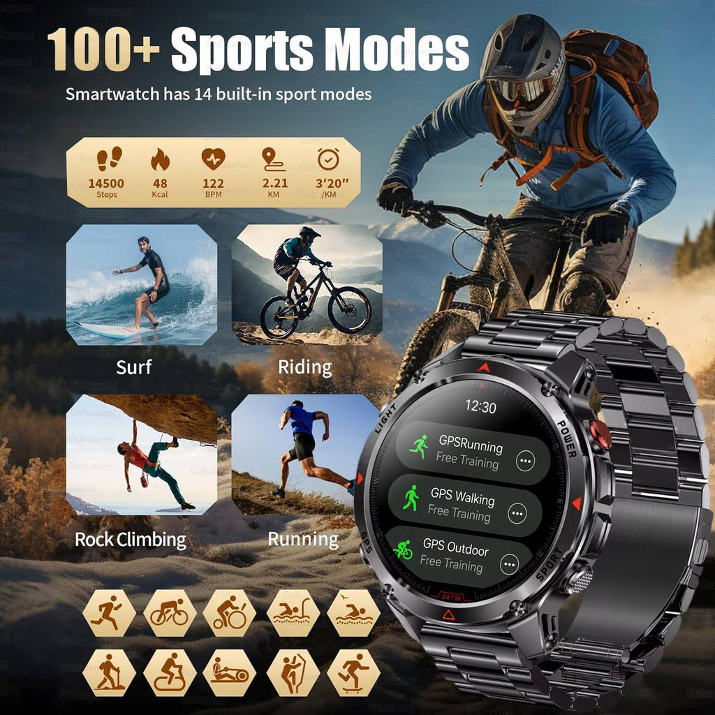 T- REX 3 GPS - Relogio para esportes. Natação Aguas Abertas 10 ATM