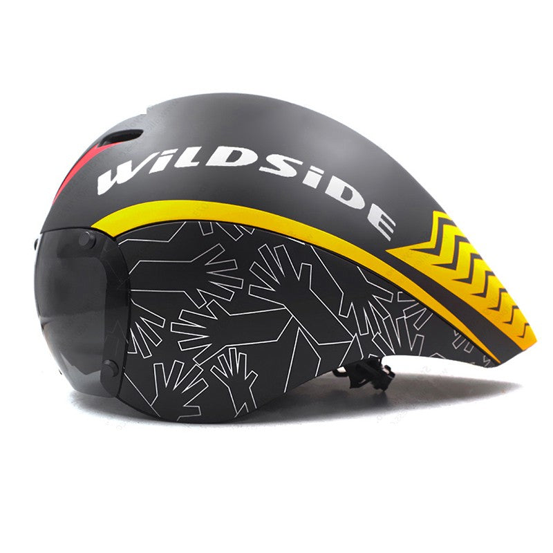 Capacete Aero de Ciclismo Wildside com Viseira
