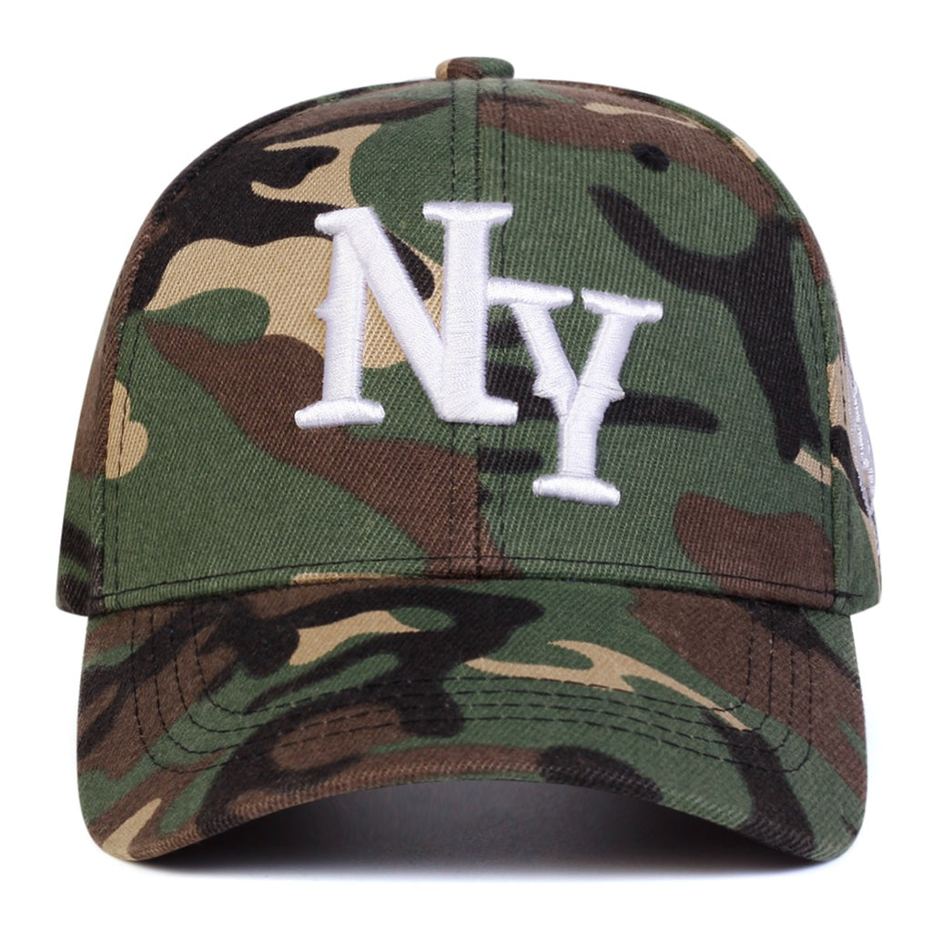 Boné Beisebol Camuflado New York