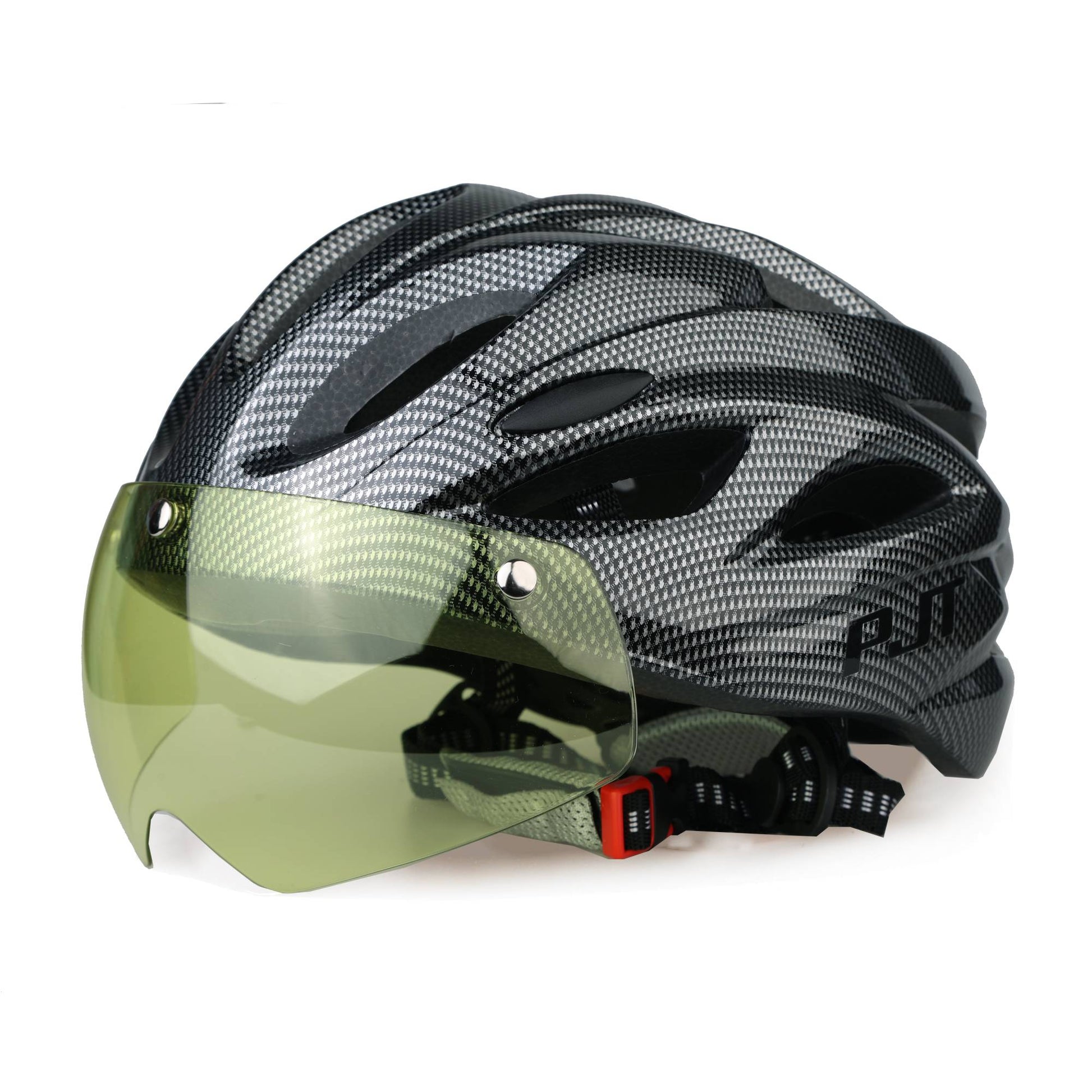 Capacete de Ciclismo PJT com Viseira Magnética