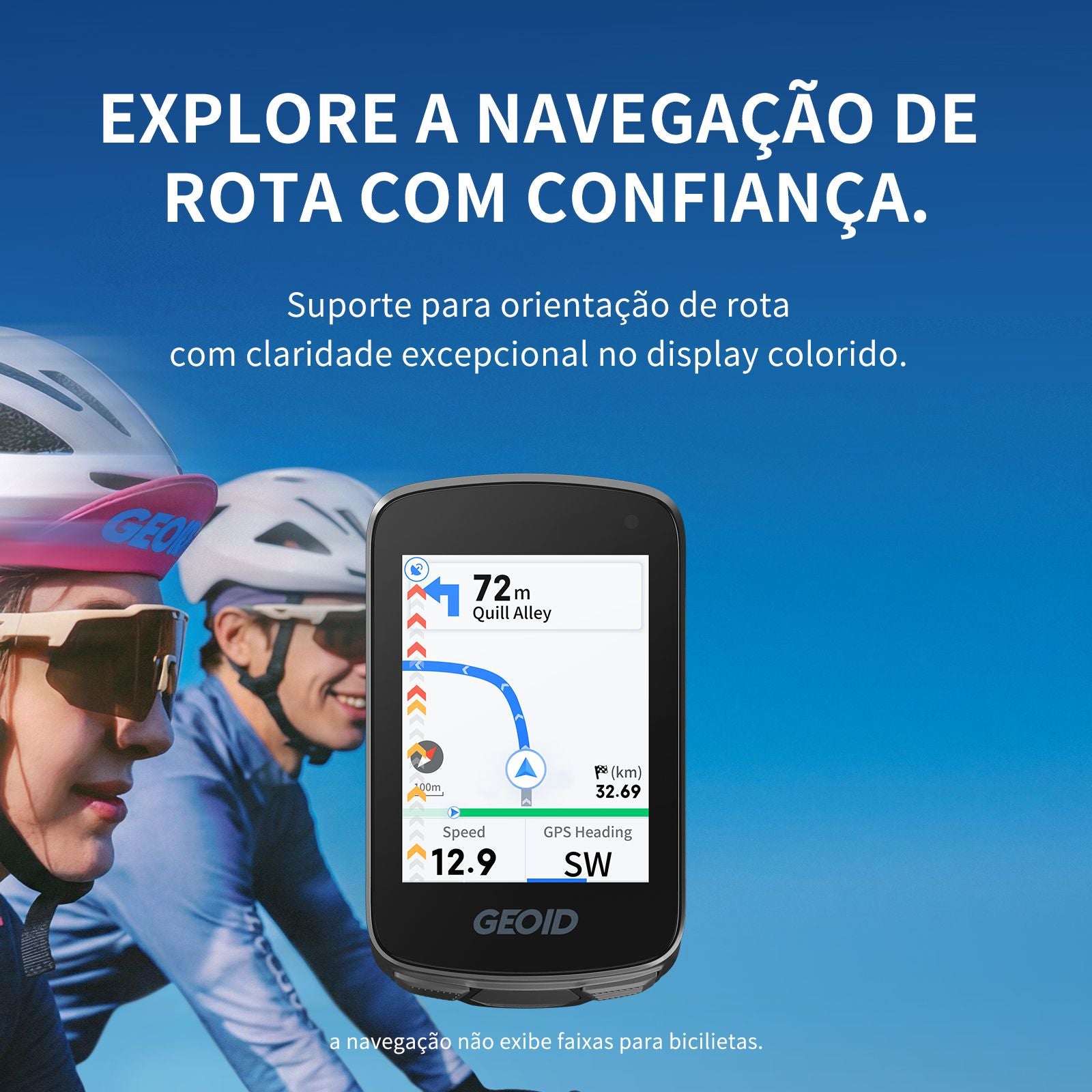 GEOID CC700 GPS Computador BIKE