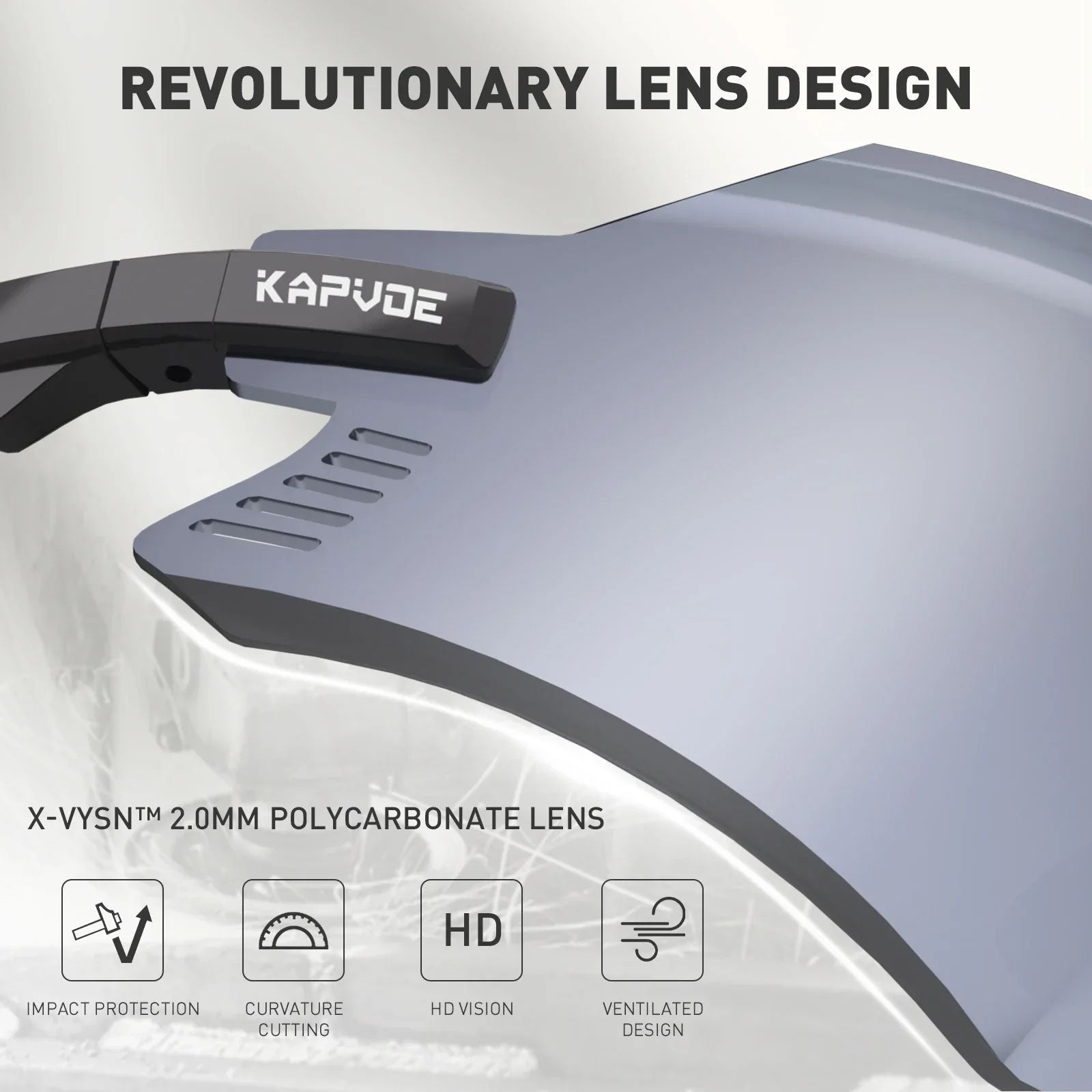 Óculos de Ciclismo Kapvoe 2026 UV400 ,