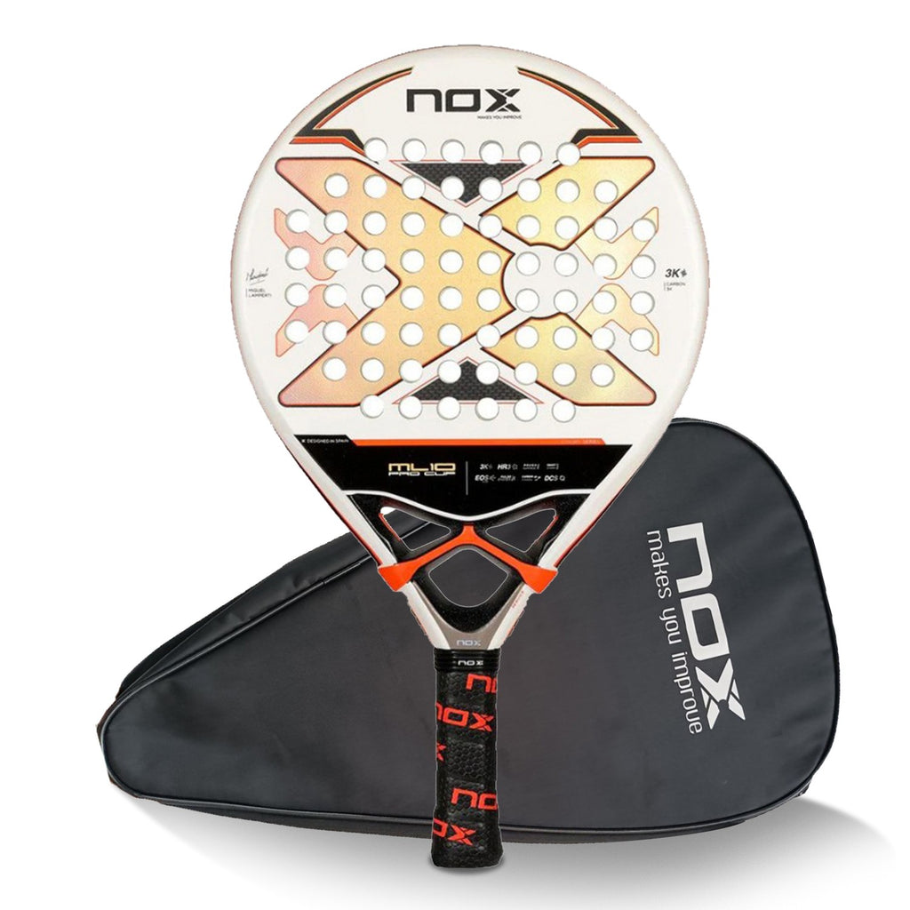Raquetes de Padel NOX em Fibra de Carbono