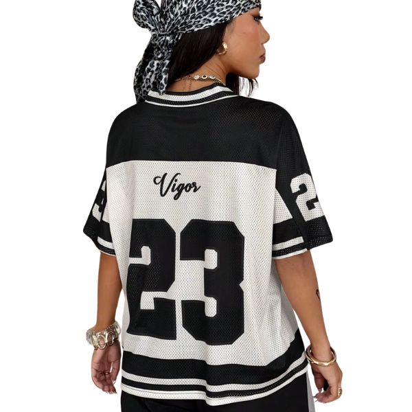Camiseta Oversized Feminina Vigor 23