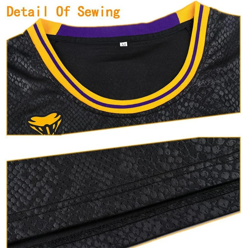 Camisa Basquete Mamba Negra