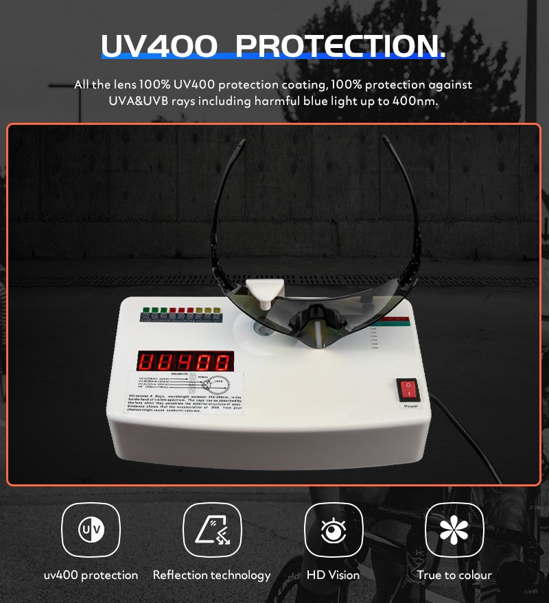Óculos de Ciclismo Kapvoe 2026 UV400 ,