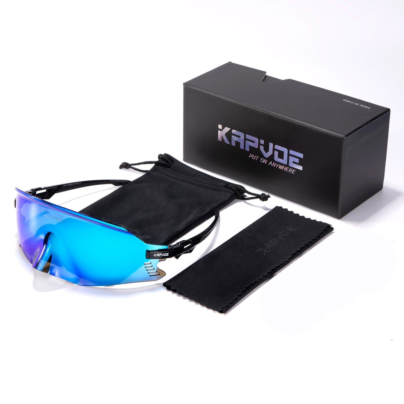 Óculos de Ciclismo Kapvoe 2026 UV400 ,