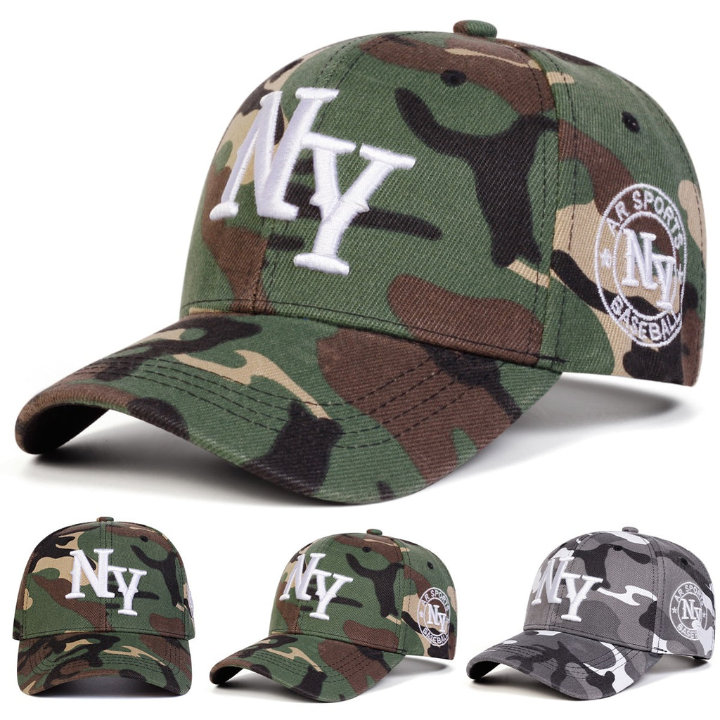 Boné Beisebol Camuflado New York