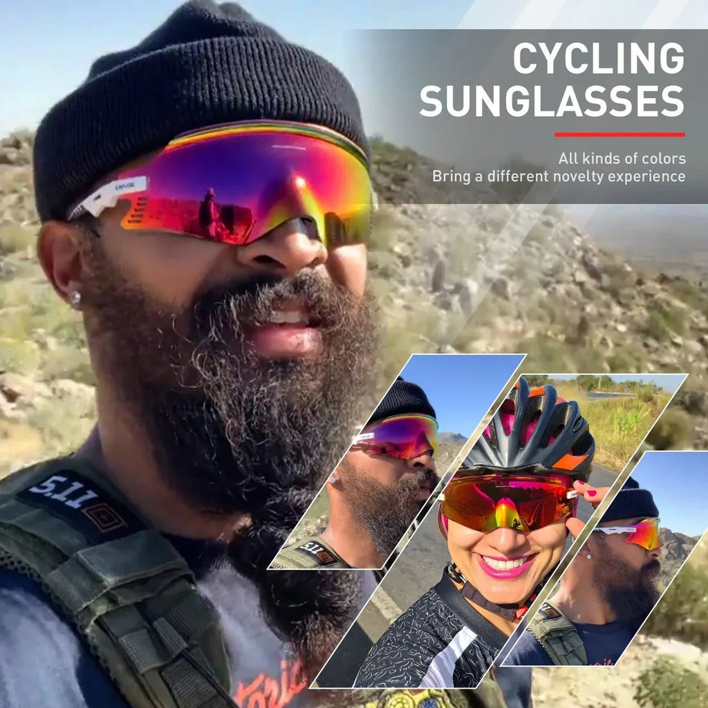 Óculos de Ciclismo Kapvoe 2026 UV400 ,