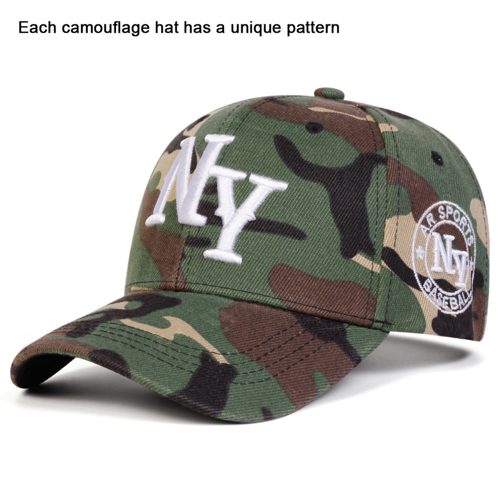 Boné Beisebol Camuflado New York