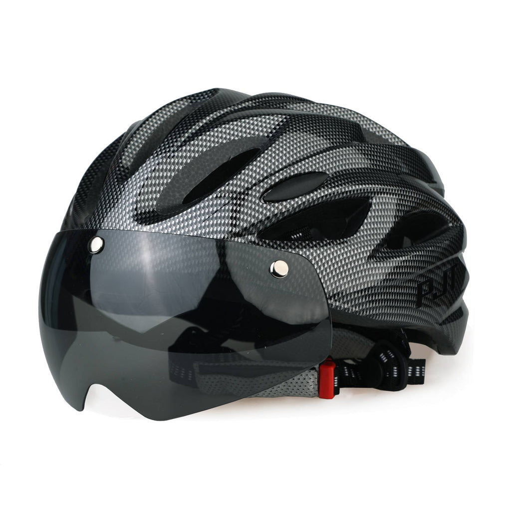 Capacete de Ciclismo PJT com Viseira Magnética