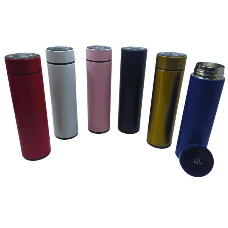 Garrafa Térmica Inox, Inteligente Sensor De Temperatura Digital Led